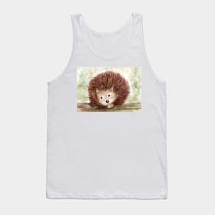 hedgehog "snub nose" Tank Top